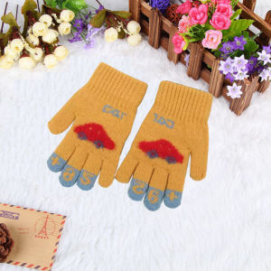Childrens Gloves Warm Thick Full Finger Gloves 6 To 12 Years Suitable Boys And Girls Kids Gloves