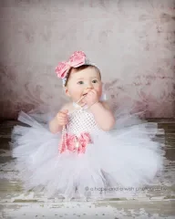 Newborn white clearance tutu