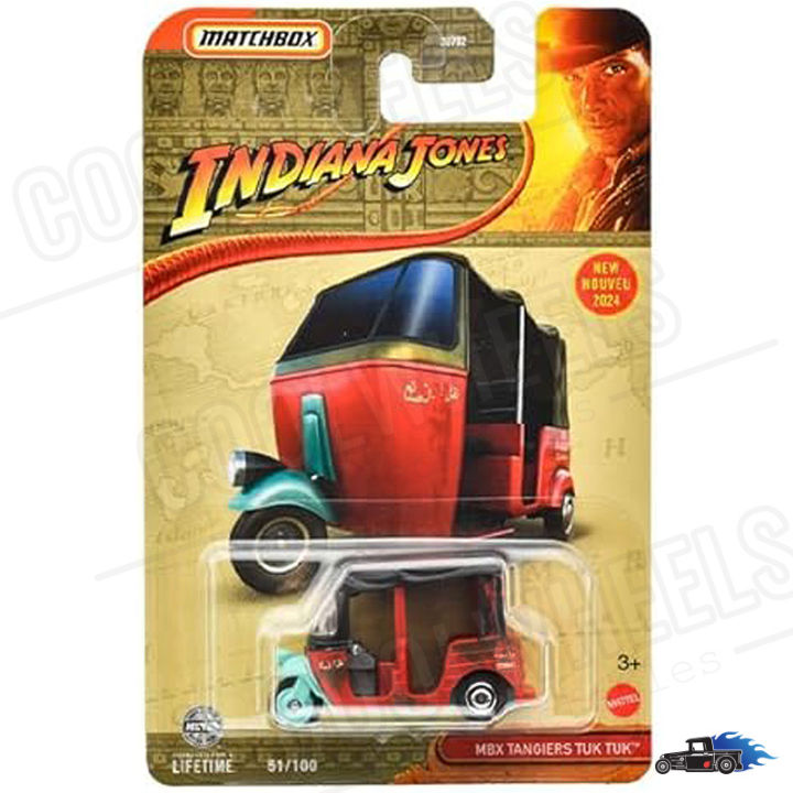 Matchbox Indiana Jones Tangiers Tuk Tuk, 2024 – Die-Cast Modellauto Im Maßstab 1:64