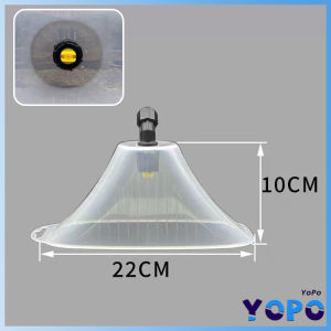 YoPo Misting Spray Nozzles Windproof Plastic High Pressure Misting Nozzle with Hood Sector