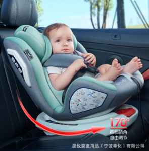 COMSAFE Baby Car Seat 360 with ISOFIX & LATCH New Born to 12 Years Old Baby Car Seat Kereta Bayi Budak 360