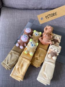 Bọc Tay Nắm Tủ Lạnh - Seatbell Hình Thú Bông Thái Lan Doraemon Pooh