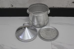 (COD) Dandang nasi kukusan sablukan stainlees teball Ukuran (05 - 5) kg