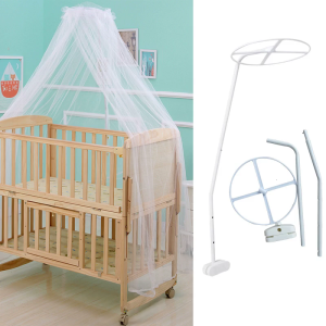 Net Stand for Mosquito Netting Mosquito Bar Frame Palace-Style Hanging Bed Net Holder Stand for Baby Kids Room Crib
