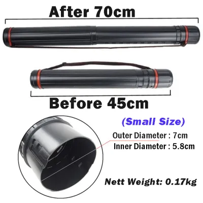 [SG] Extendable Poster Tube Holder [Small 45cm to 75cm] | [Medium 64cm To 108cm] | [Large 78cm To 130cm) Up to 180cm