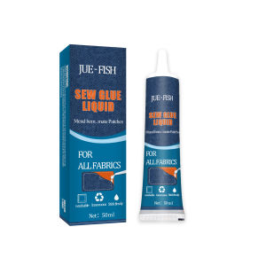 JUE-FISH Sew Glue Liquid Instant Fabric Leather Sew Glue Kit Secure Fast Drying Glue Ultra-stick Stitch Liquid Sewing Supplies Liquid Instant Fabric Sew Glue Leather Sew Glue Kit Secure Fast Drying Glue Liquid Sewing Ultra-stick Stitc Supplies Adhesives