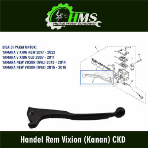 Handel Rem Vixion (Kanan) CKD - Handle Tuas Lever Rim Kanan Depan Yamaha Vixion Lama Old Vixion New