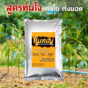 ดินทอง อาหารพืช แตกยอด บำรุงต้น บำรุงราก บำรุงดิน เพิ่มธาตุอาหาร ให้กับพืช (ใช้กับพืชได้ทุกชนิด)