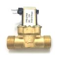 Brass Electric Solenoid Magnetic for Valve 1/2 In N/C Normally Closed Water Inlet Flow Switch for Valve for Water Contro. 