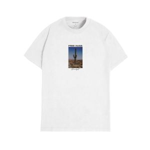 Greenlight Kaos Pria Lengan Pendek Katun Free Hugs Baju Atasan Comfy Casual Tee OL-C190723