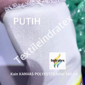 ( per 1 roll ) kain kanvas polyester canvas poliester tebal rollan lebar 140 cm bahan tas tote goodie souvenir bag totebag pouch alas sepatu craft kerajinan dekorasi dekor printing sublime sublim dekorasi dekor taplak meja tirai hordeng gorden