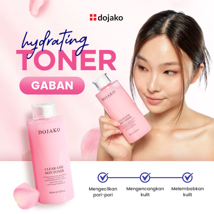 TONER DOJAKO SKINCARE MENGECILKAN PORI PORI IMPORT READY STOCK