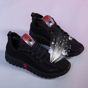 Free Shipping New Women’S Shoes For Spring Summer Autumn And Winter: Breathable Mesh Sneakers Versatile Women’S Shoes Casual Athletic And Running Shoes