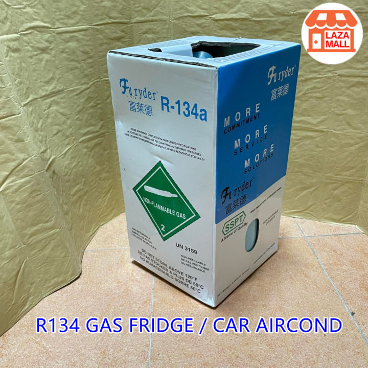R134A GAS TONG FRIDGE / CAR AIRCOND REFILL GAS R134 6.8KG COOLING PURE