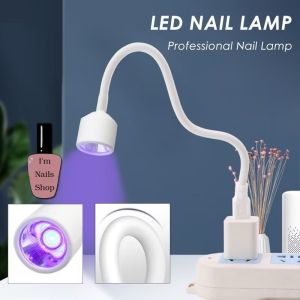 โคมไฟอบเล็บเจล ไฟฉายอบเล็บ เครื่องอบเล็บ LED 6W USB เสียบพาวเวอร์แบงค์ได้