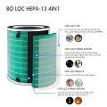 Máy lọc không khí meliwa M60 Lọc bụi mịn đến 99,95%, Công suất lọc lớn 500m3/h & Tiết kiệm điện thương hiệu Singapore. 