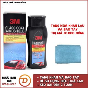 Dung dịch phủ chống bám nước trên kính xe 3M 08889LT 200ml Hàng Thái Lan