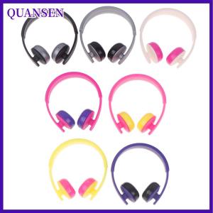 QUANSEN 5ชิ้นหูฟังขนาดเล็กของเล่นของขวัญ DIY แว่นตากันแดดหมวกฟางผ้าพันคอเครื่องประดับเครื่องประดับตกแต่ง