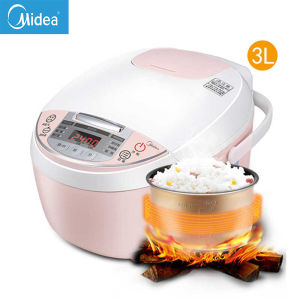 Midea Multi Rice Cooker Fully Automatic Multi-Functional Cake Appliances Mini Smart Rice Cooker for 1-4 person(WFS3018Q)