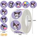 500pcs Sanrio Cartoon Sticker DIY Tape Kuromi Pacha Dog Ania Anime Sticker Cute Sealing Sticker 294. 