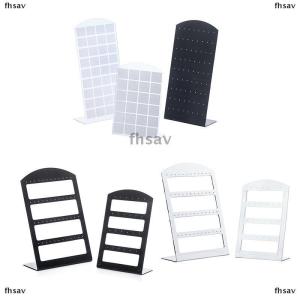 [COD] fhsav สร้อยคอสร้อยข้อมือต่างหูเครื่องประดับแขวนแสดงตู้เสื้อผ้าต่างหูยืนสำหรับ earingstand พลาสติก