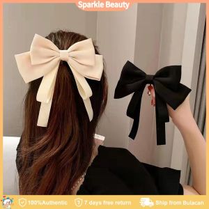Fairy White Bowknot Hairpin Shine Cute Hair Accessory Headdress Hairpin Hair Clip Hair Clips Hair Accessory for Girls