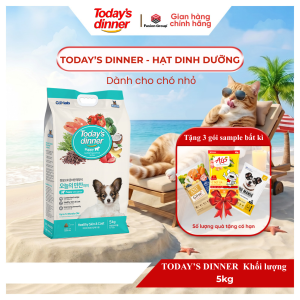 [1KG / 5KG] Thức ăn hạt Todays dinner Puppy cho chó nhỏ
