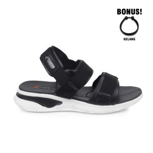 [FREE GIFT] Catenzo x Missqe - MKM 110 Sandal Flat Wedges Casual Wanita Ringan Kuat Anti Slip