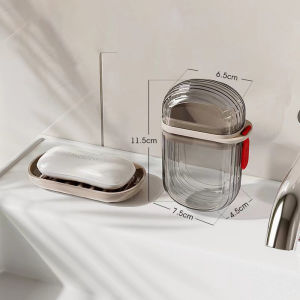Transparent Soap Travel Case Outdoor Hiking Camping Necessary Portable Soap Box Dish Organizer Soap Box