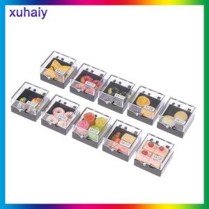 xuhaiy Mô Hình Bánh tráng miệng thu nhỏ Nhà búp bê 1:12 mô hình cảnh thực phẩm phụ kiện trang trí