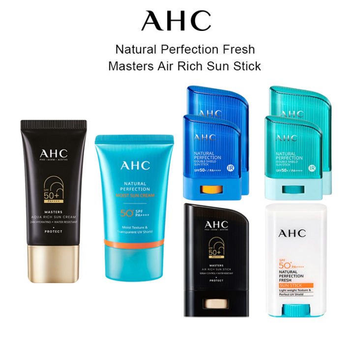 [100% Original] AHC Natural Perfection Sun Stick 14g/22g SPF50+ PA ...