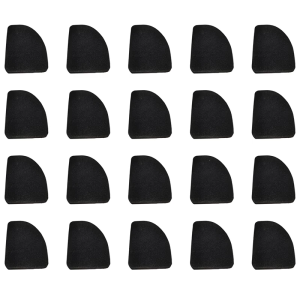 20Pieces Ethylene Antislip Mats Shock Absorbent Pads for Washers and Dryers to Minimize Shaking and Enhances Stability