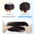 【Thinning Hair Solution Bun】Bun Hair Piece Women Straight Curly Fake Hair Wrap Volumizing Puff. 
