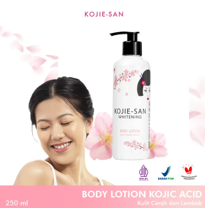 Kojie San Kojiesan Whitening Body Lotion with Kojic Acid 250ml Lazada