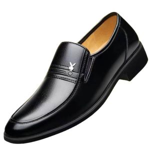 Mens Leather Shoes Mens Business Dress Shoes Mens Casual Soft Leather Shoes