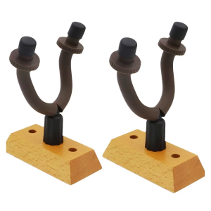 2Pcs High Quality ABS Rubber Guitar Hanger Wall Mount Instrument Accessories Guitar Holder Guitar Wall Hook Guitar