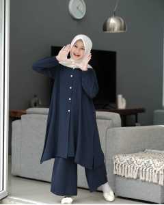 SETELAN ANAK REMAJA PEREMPUAN UMUR 7-15 TAHUN BAHAN KATUN CRINKLE PREMIUM TERBARU 2023