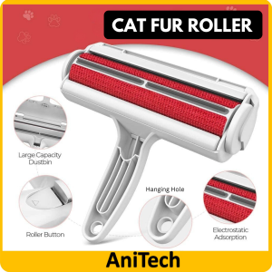 Reusable Pet Hair Remover Dust Lint Roller Puppy Cat Dog Fur Removal Roller Furniture Clothes Lint Brush 粘毛器