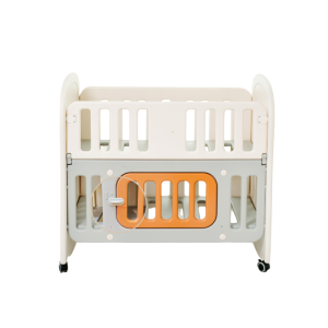 RaaB Family™ Glücklich Premium 6-in-1 Convertible Baby Cot With Rocker Baby Crib Cradle Cot Co-Sleeper Large Storage Space Height Adjustable Baby Bed Sturdy