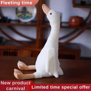 Fleeting time Long Neck Goose Stuffed Plush Doll Cute Soft Stuffed Dolls Plushie Animals Toys for Kids Baby Children Birthday Gifts