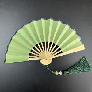 UMBRAULI 4 Inch Folding Fan Mini Gilded Rice Paper Hanfu Fan Ancient Style Portable Paper Fans Held Dance Fans