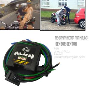 Pengaman Kunci motor Ganda sensor sentuh suzuki nex satria GSX SKYDRIVE dll