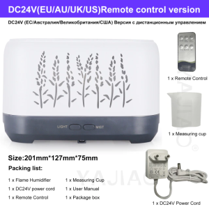 Máy Xông Tinh Dầu Hiệu Ứng Lửa Flame Diffuser (SP Cao Cấp - Tặng Tinh Dầu 10ml)