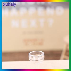 xuhaiy แก้วไวน์1 12ของเล่นตกแต่งห้องครัวแก้วไวน์แดงขนาดเล็ก10ชิ้น