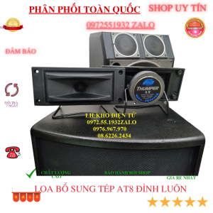 Loa bổ sung treble cho dàn âm thanh công suất 200w màu đen chữ nhật có chân đế rất đẹp giá 1 đôi
