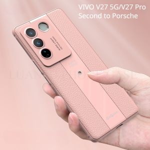 For vivo V27 5G Case / V27 Pro / V25 Pro All-inclusive Fine Hole Protection Camera V23 V23Pro Stylish High Elastic Anti-drop Soft Case Phone Case