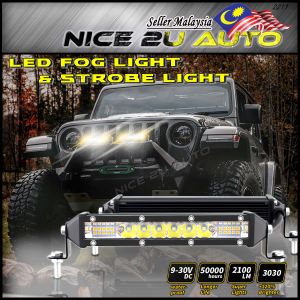 16Led Work Lights Bar Combo Headlight DRL For Car 4x4 SUV ATV Motorcycle Truck Offroad 12V 24V Automotive Accessories