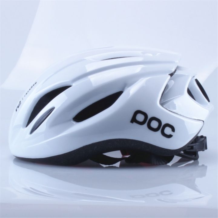 Poc Raceday Mtb Road Cycling Helmet Style Outdoor Sports Men Ultralight Aero Safely Cap Capacete