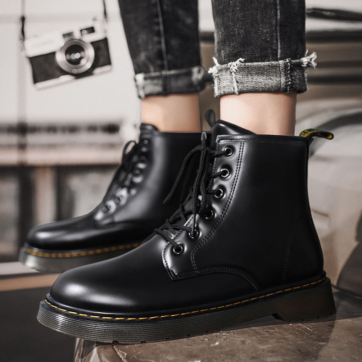 Dr martens sale high cut boots