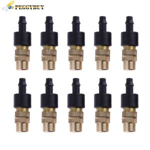 【New Arrival】10pcs 4/7PVC Micro Watering Sprinklers Adjustable Brass Sprinkler Head Agricultural Save Water Portable Automatic for Industrial Lawn